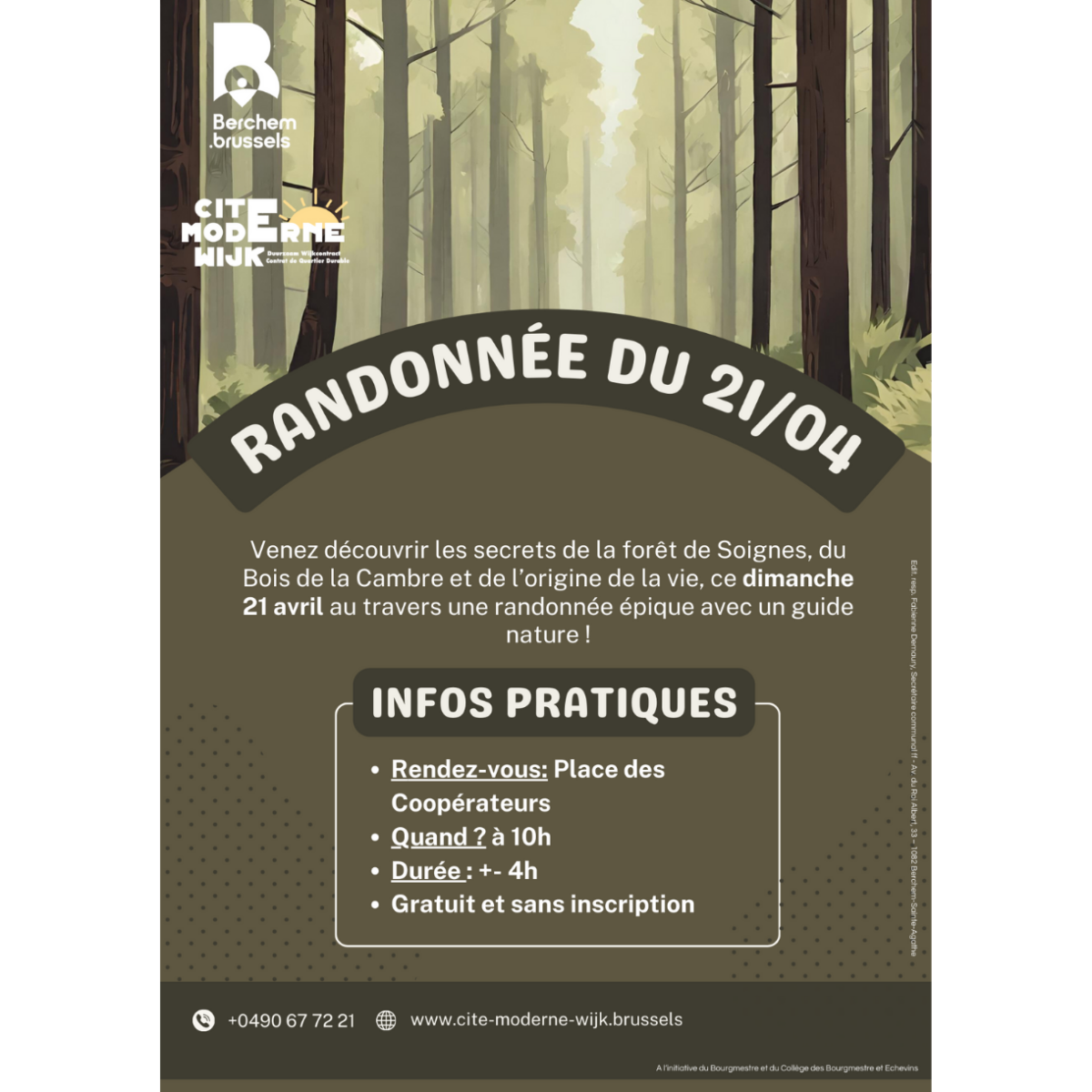 Read more about the article Randonnée nature dans la forêt de Soignes: Découvrez l’origine de la vie !