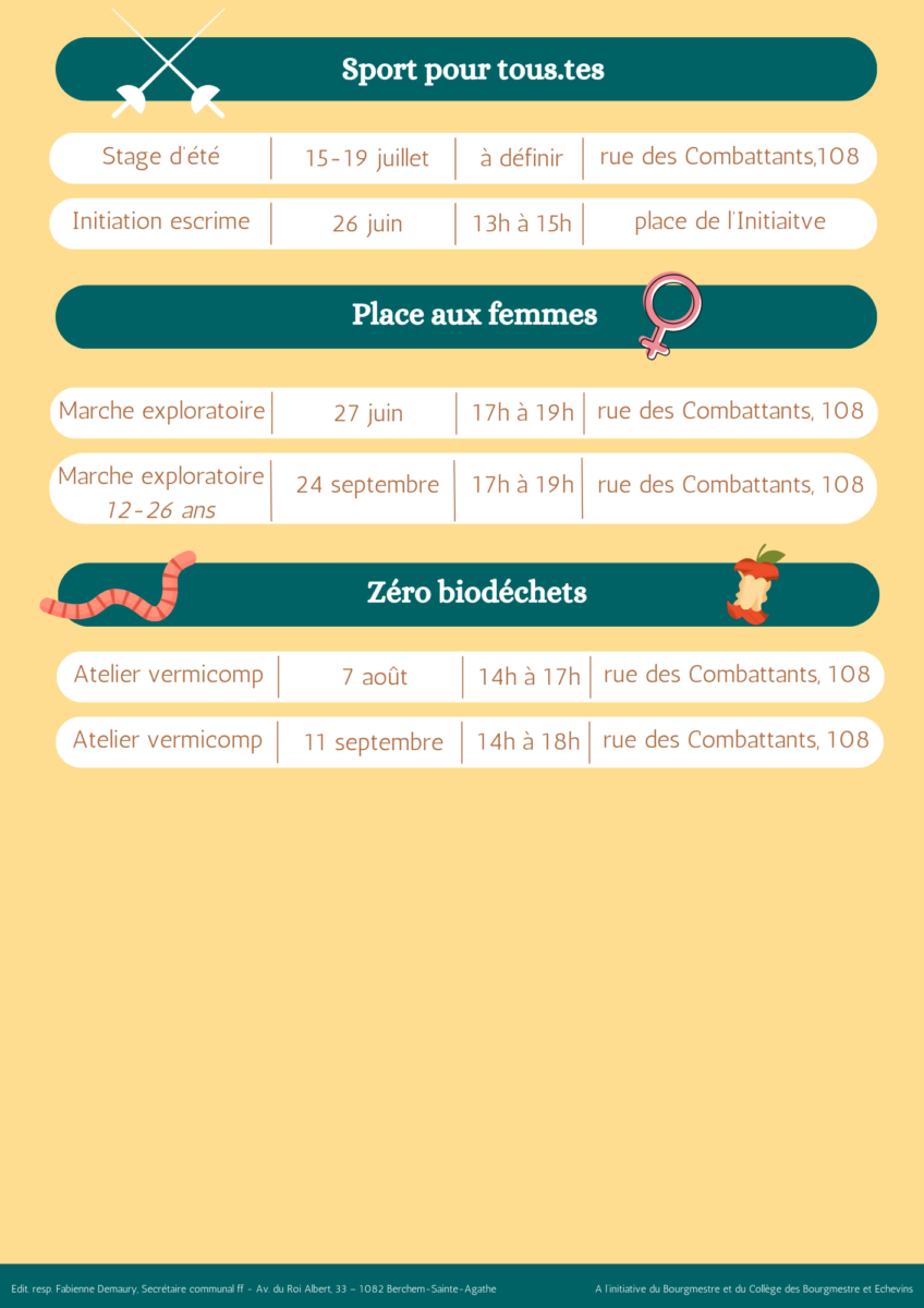 planning juin septembre