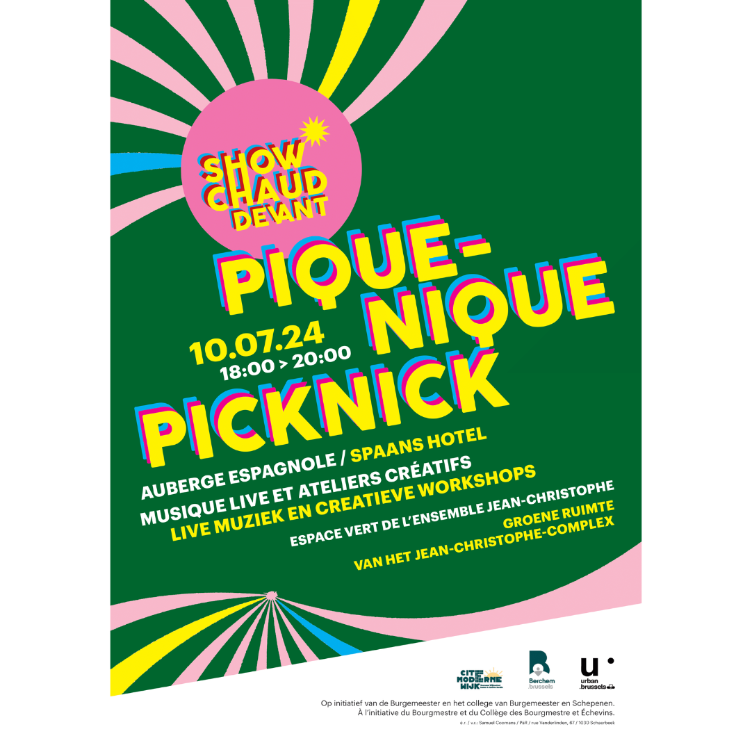 Picknick op 10 juli in de Moderne Wijk!