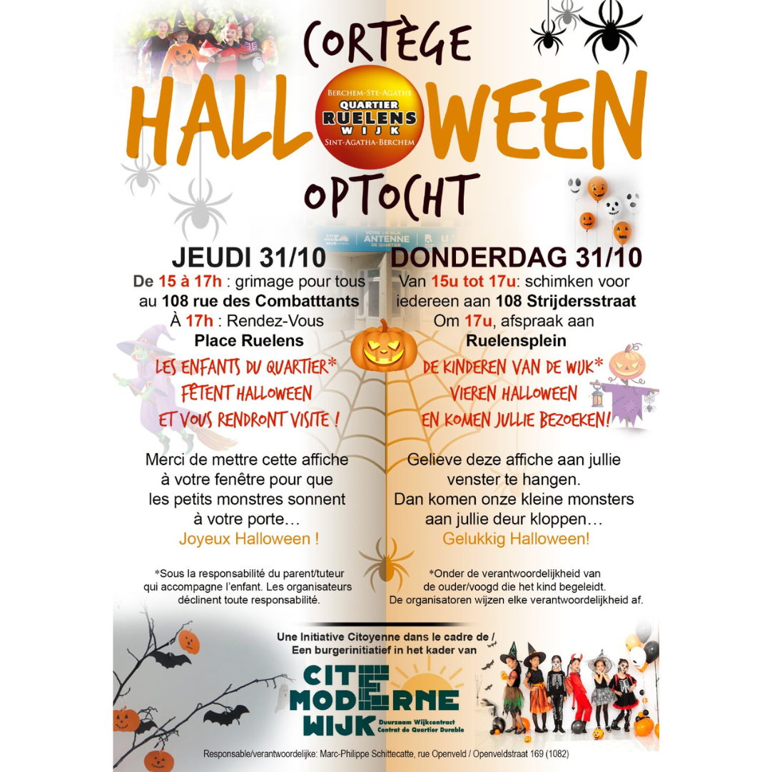 Je bekijkt nu Halloweenwandeling en trick-or-treating op 31 oktober!